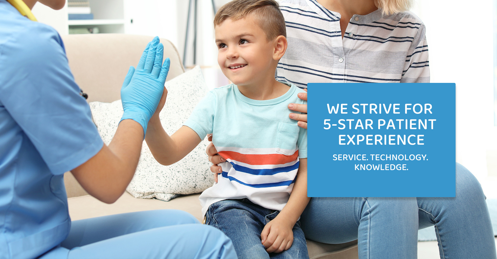 Five-star rating for River Valley Pediatrics